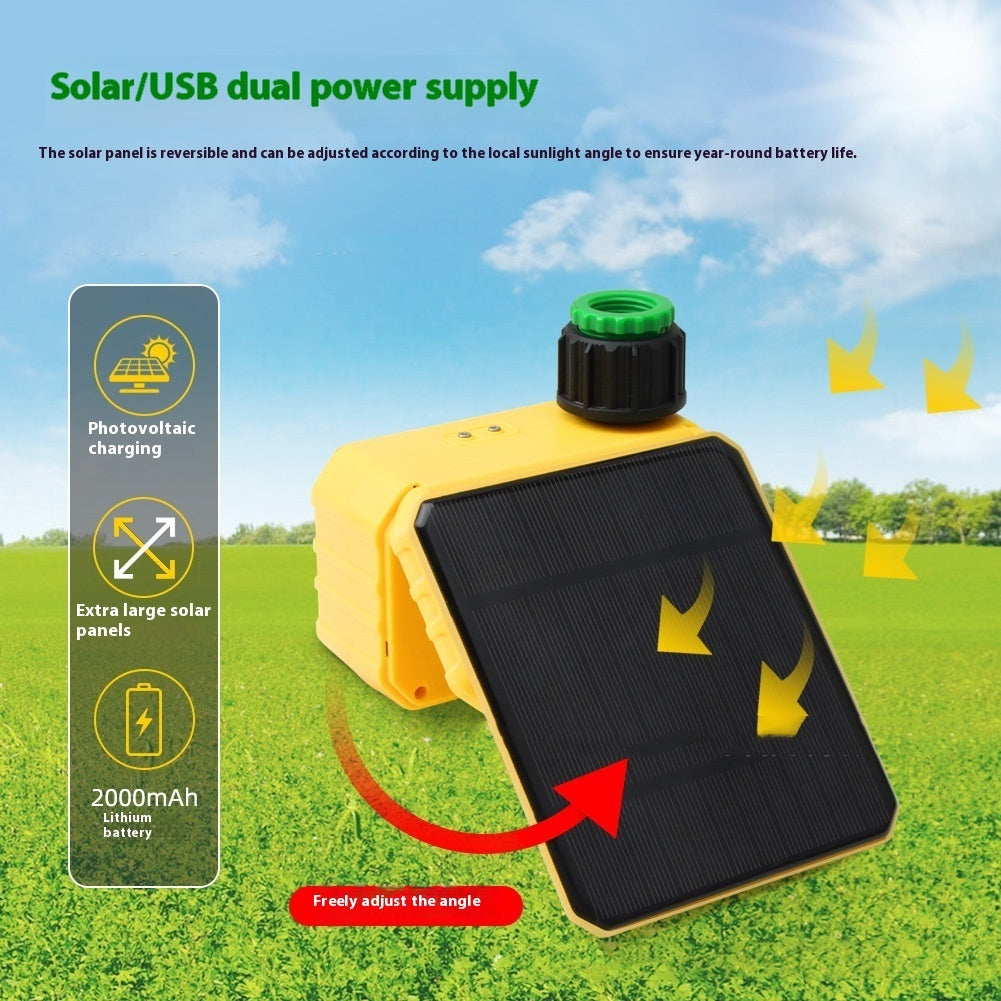 WiFi Smart Timing Irrigator Solar Controller