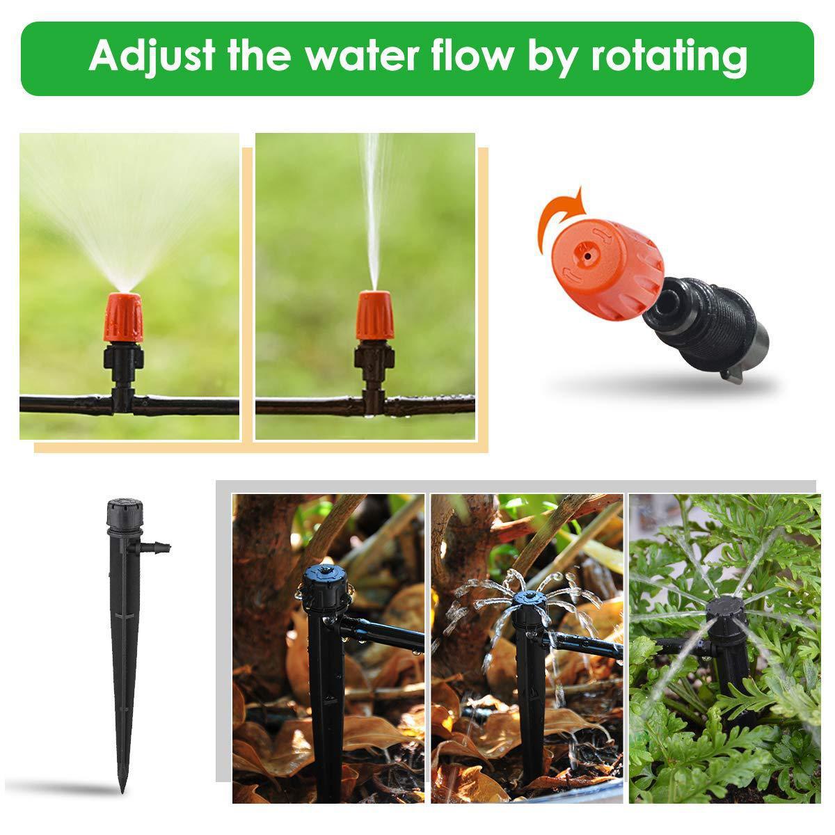 DIY Automatic Flower Drip Irrigation Set
