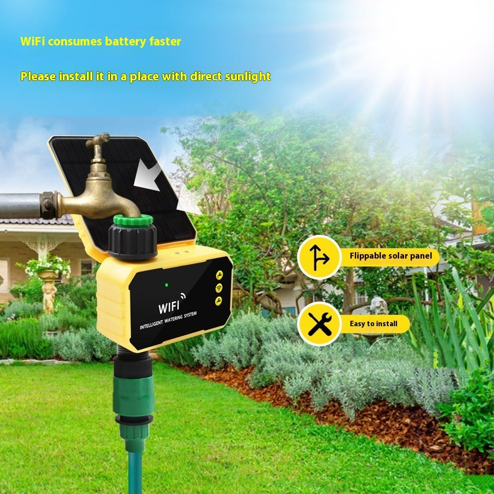 WiFi Smart Timing Irrigator Solar Controller
