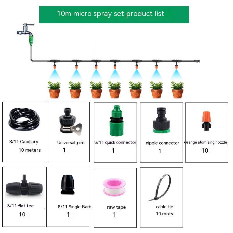 Greenhouse Spray Humidification Irrigation Spray Set