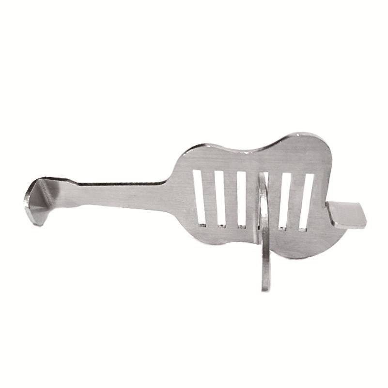 New Stainless Steel Portable Small Guitar Door Stopper Punch-free Anti-theft