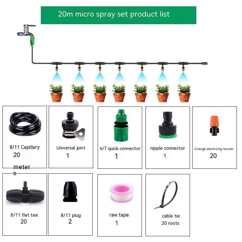 Greenhouse Spray Humidification Irrigation Spray Set