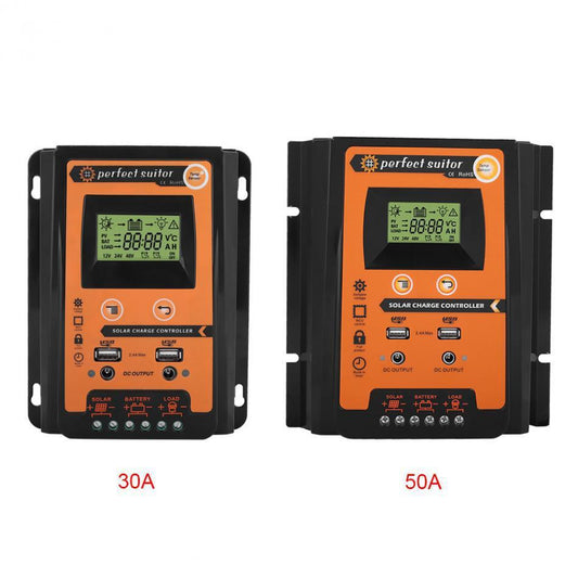 Neu Explosion PWM Solar Controller 12V24V30A 50A 70A Solar Batterie Ladung und Entladung Controller
