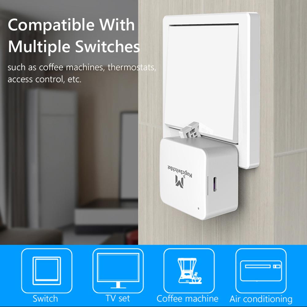 Wireless Bluetooth smart switch button for home automation and device control