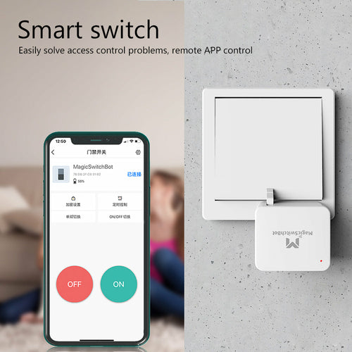 Wireless Bluetooth smart switch button for home automation and device control