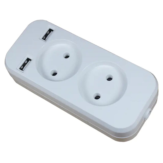 German Standard USB Plug-In Socket (European Style)